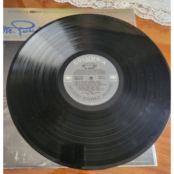 1969 Mr. President Broadway Musical Record Irving Berlin Vintage LP - Picture 8 of 8